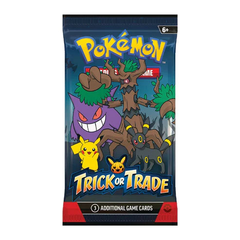 Pokémon Trick or Trade BOOster Pack 2024 – Samlarkort med unikt tema